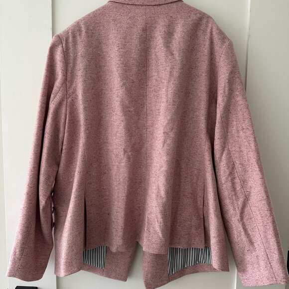 Veronica Beard | Pink Tweed Blazer | 22W - Picture 5 of 7